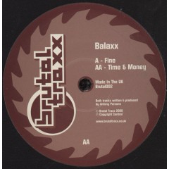 Balaxx - Fine / Time & Money