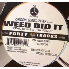 V. Smoove - Weed Did It