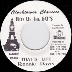 Ronnie Davis - That's Life