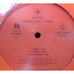 Lil' Flip - U Neva Know / Check (Let's Ride)