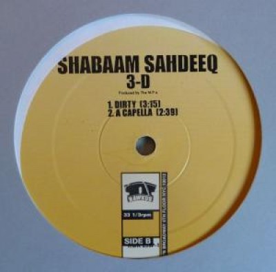 Shabaam Sahdeeq - 3-D