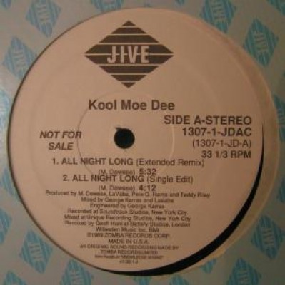 Kool Moe Dee - All Night Long