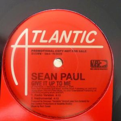 Sean Paul - Give It Up To Me / Never Gonna Be The Same