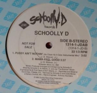 Schoolly D - Pussy Ain't Nothing