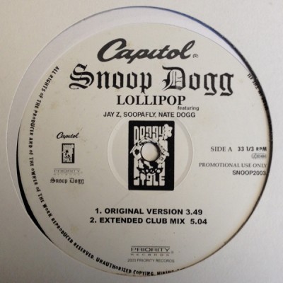 Snoop Dogg - Lollipop