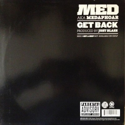 Medaphoar - Get Back