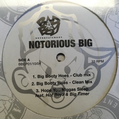 Notorious B.I.G. - Big Booty Hoes / Hope You Niggas Sleep