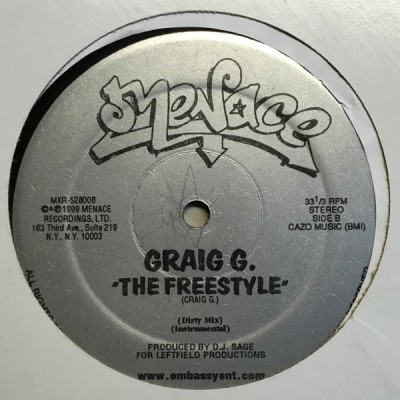 Craig G - Depopulator / The Freestyle