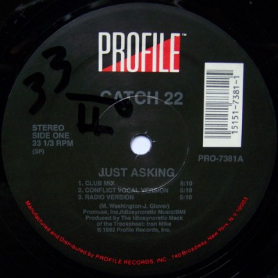 Catch 22 - Just Asking
