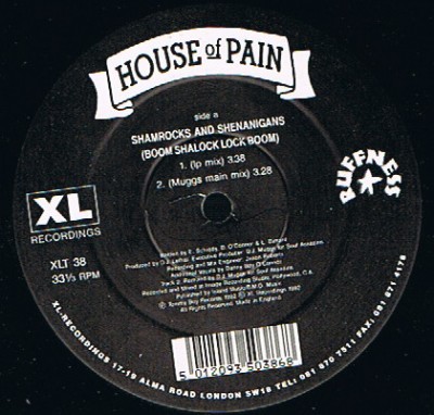 House Of Pain - Shamrocks And Shenanigans (Boom Shalock Lock Boom)