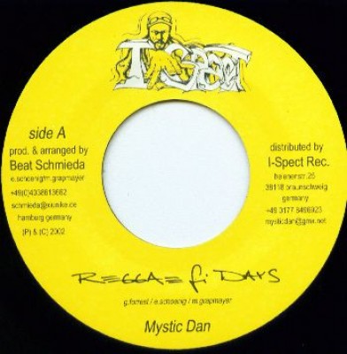Mystic Dan - Reggae Fi Days