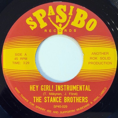 The Stance Brothers - Hey Girl! (Instrumental)