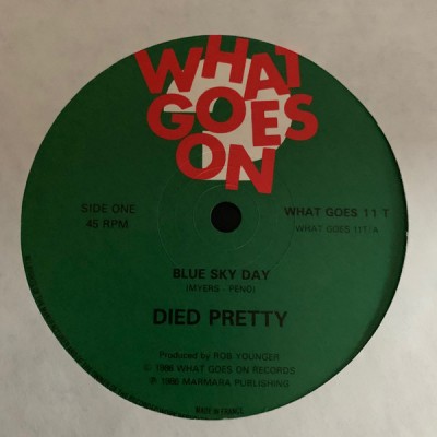 Died Pretty - Blue Sky Day