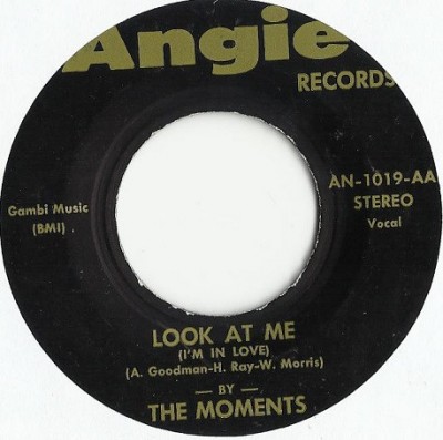 The Moments - Look At Me/ Natural High