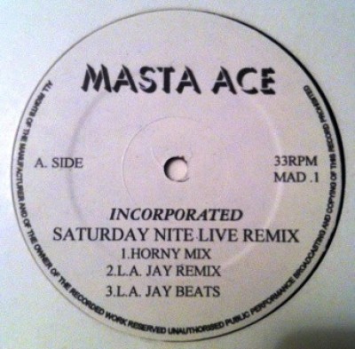 Masta Ace Incorporated - Saturday Nite Live Remix / Deep Cover