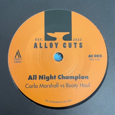 Booty Haul - All Night Champion
