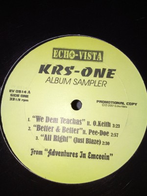 KRS-One - Album Sampler 