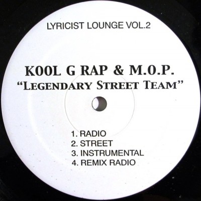 Kool G Rap - Legendary Street Team / Get That Dough