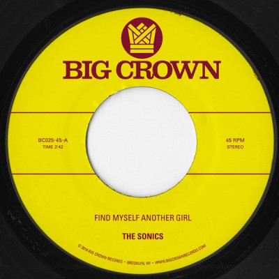 The Sonics, S.C.A.M. - Find Myself Another Girl b/w Spooky