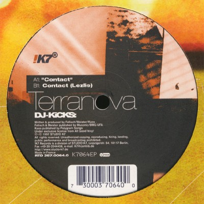 Terranova - DJ-Kicks EP / Contact