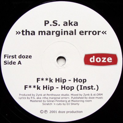 P.S The Marginal Error - F**k Hip-Hop
