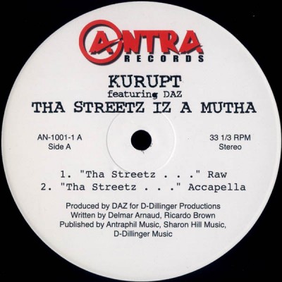 Kurupt - Tha Streetz Iz A Mutha