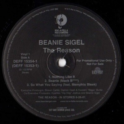 Beanie Sigel - The Reason