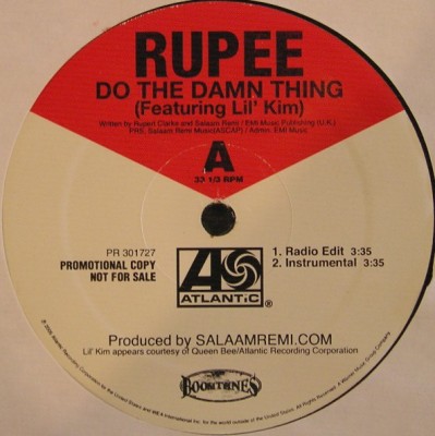Rupee - Do The Damn Thing