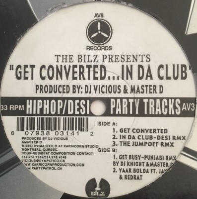The Bilz - Get Converted... In Da Club