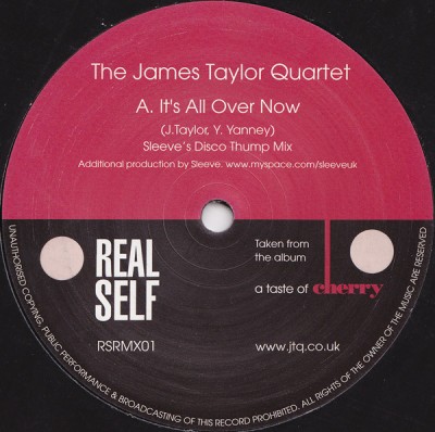 James Taylor Quartet, The - It's All Over Now