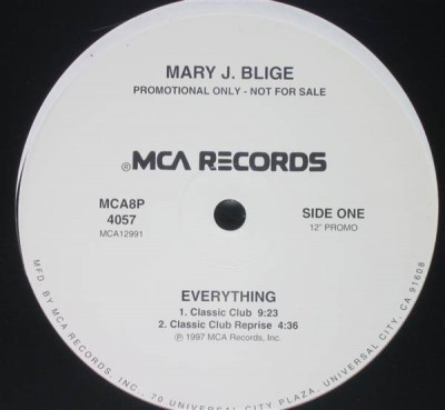 Mary J. Blige - Everything