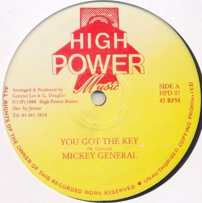 Mikey General - You Got The Key