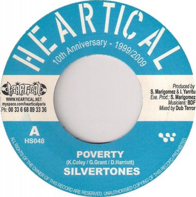The Silvertones - Poverty / Freedom Fighters