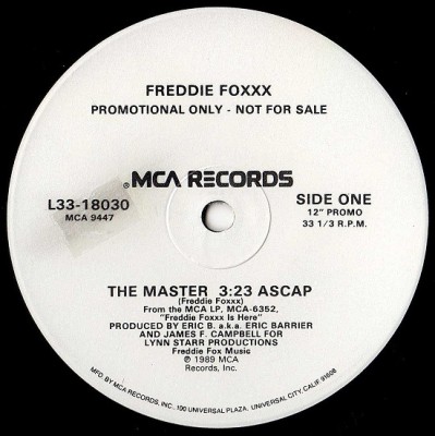 Freddie Foxxx - The Master