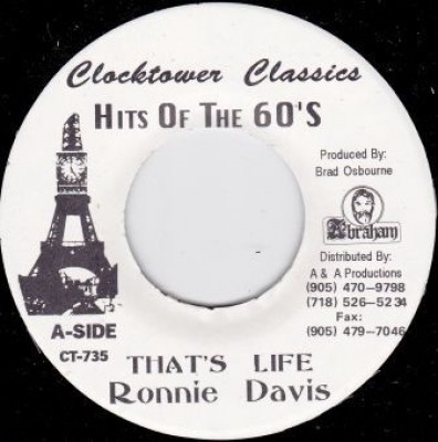 Ronnie Davis - That's Life