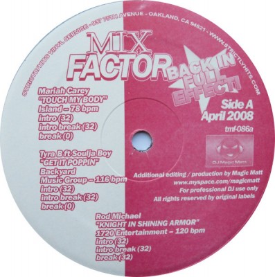 Various - Mix Factor Volume 86 (April 2008)