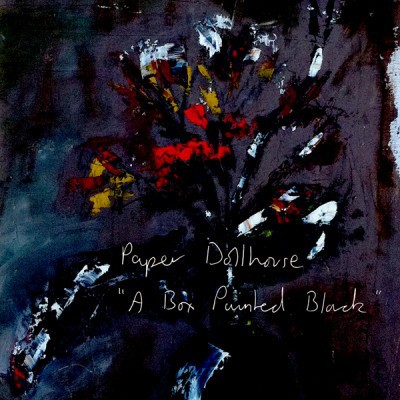 Paper Dollhouse - A Box Painted Black