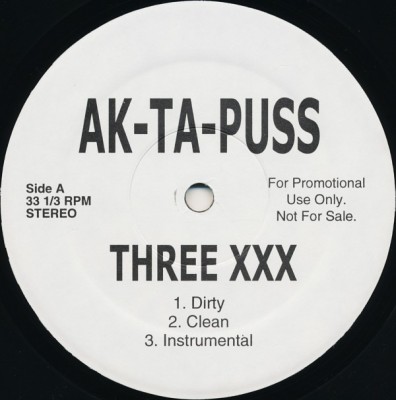 Ak-Ta-Puss - Three XXX / Buttnaked And Fuck