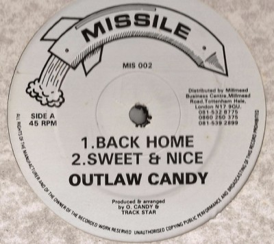 Outlaw Candy - Back Home / Move Ono Body