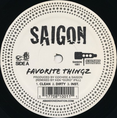 Saigon - Favorite Thingz / Come Again