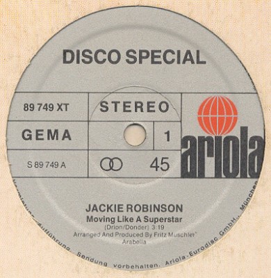 Jackie Robinson - Moving Like A Superstar / Let Me Be