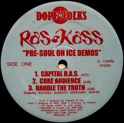 Ras Kass - Pre-Soul On Ice Demos