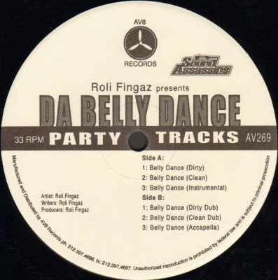 DJ Roli Fingaz - Da Belly Dance