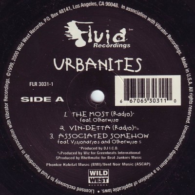 Urbanites - The Most / Vin-Detta / Associated Somehow