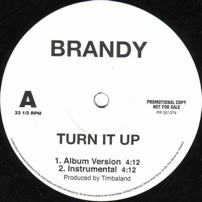 Brandy - Turn It Up