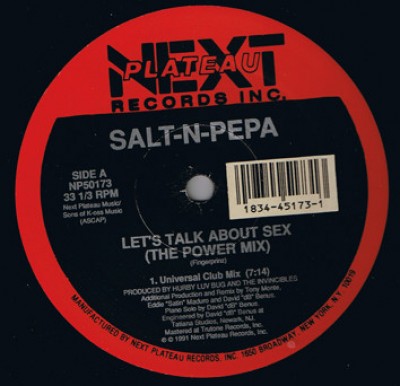 Salt 'N' Pepa - Let's Talk About Sex (The Power Mix)