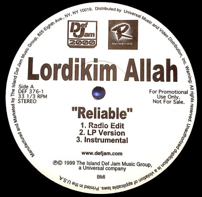 Lordikim Allah - Reliable