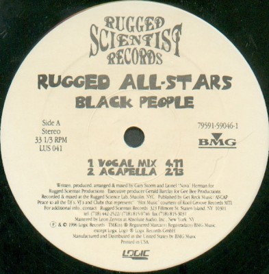 Rugged All-Stars - Black People