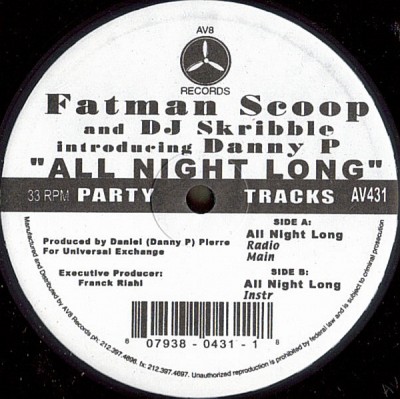 Fatman Scoop - All Night Long