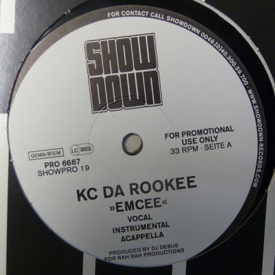KC Da Rookee - Emcee / Rook Translation